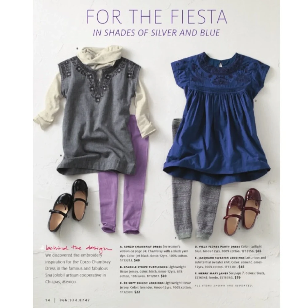 Tea Corzo Chambray Dress Cotton black yarn…